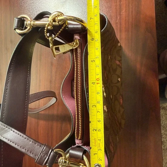 NWOT! Coach Brown and Pink Women's Bucket Bag - Picture 10 of 11